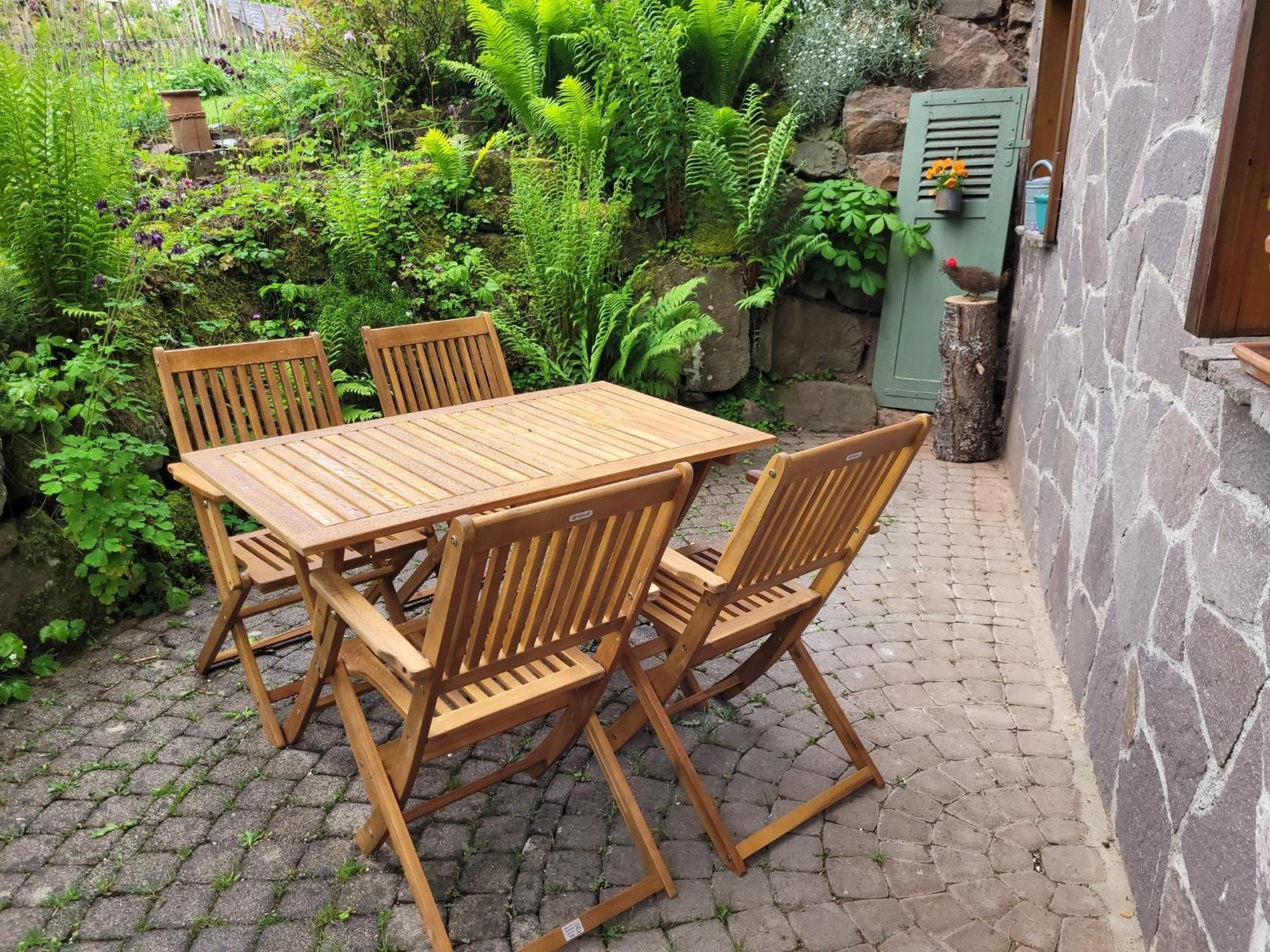Blick In Den Garten Holzschlag Eksteriør billede